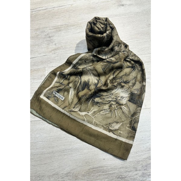 Desenli Bambu Şal 026AK